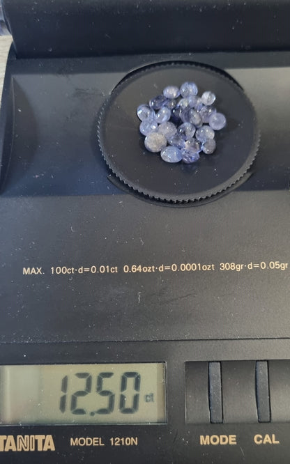 Iolites cabochons 12.5 carats