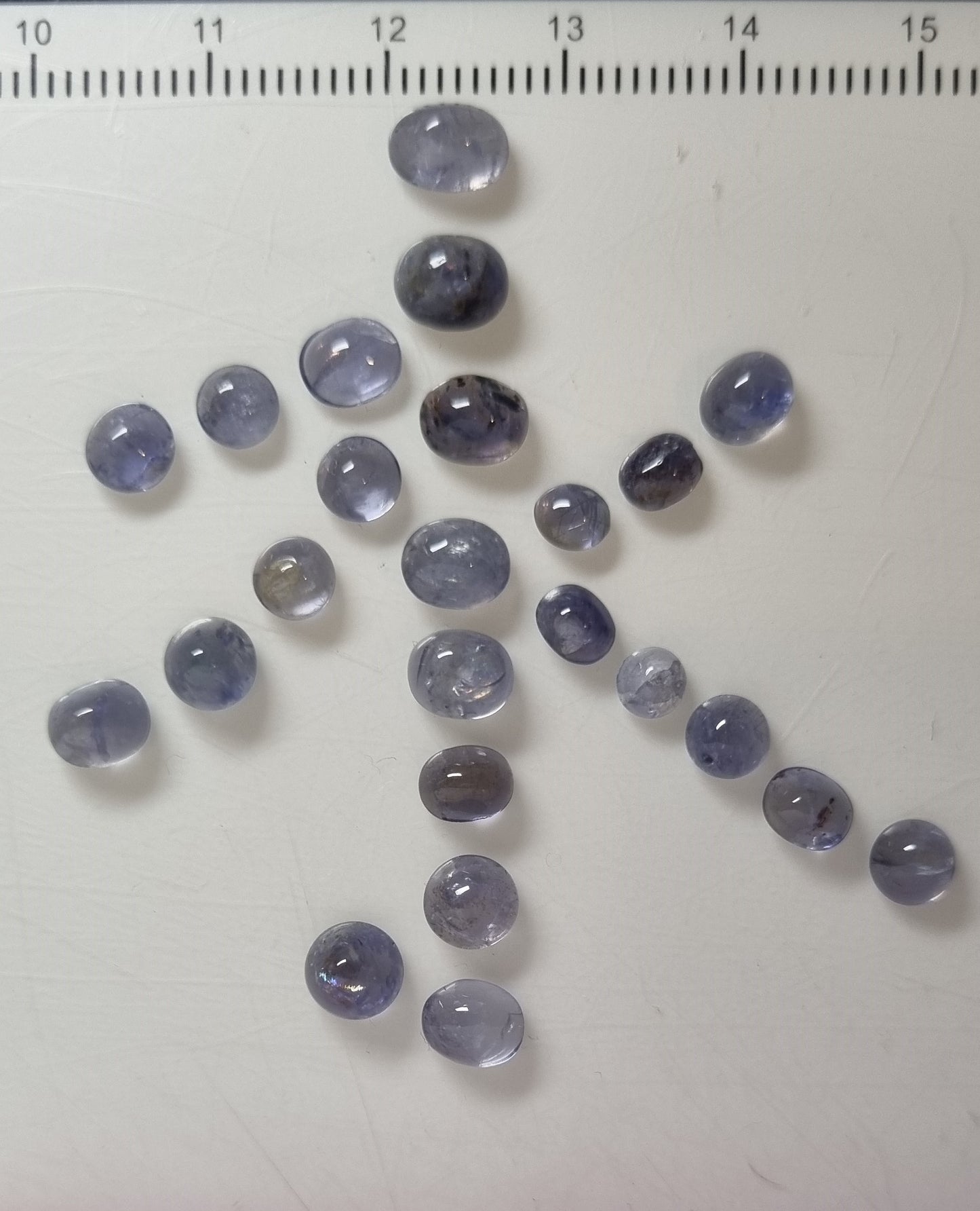 Iolites cabochons 12.5 carats