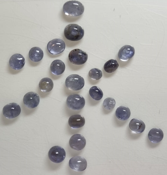 Iolites cabochons 12.5 carats