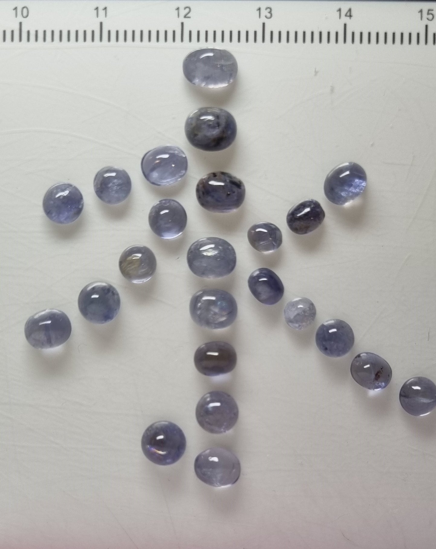 Iolites cabochons 12.5 carats