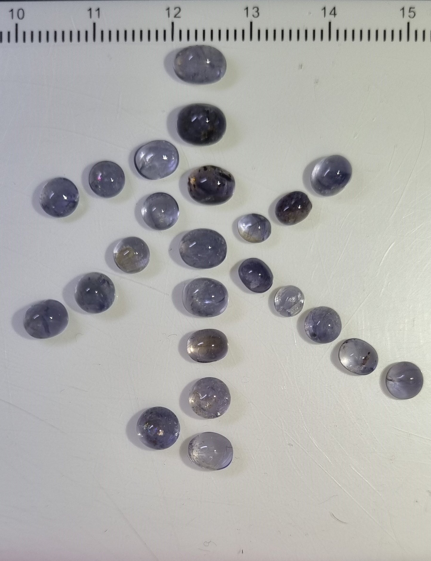 Iolites cabochons 12.5 carats