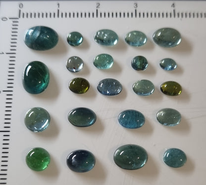 Tourmalines Indigolites 14.6 carats