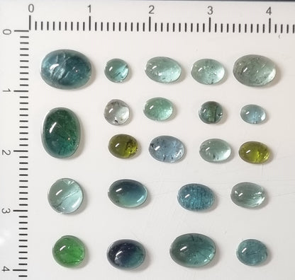 Tourmalines Indigolites 14.6 carats