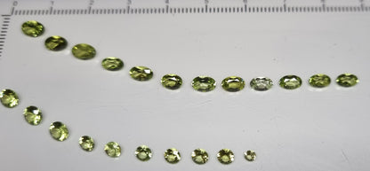 Péridots  6.6 carats