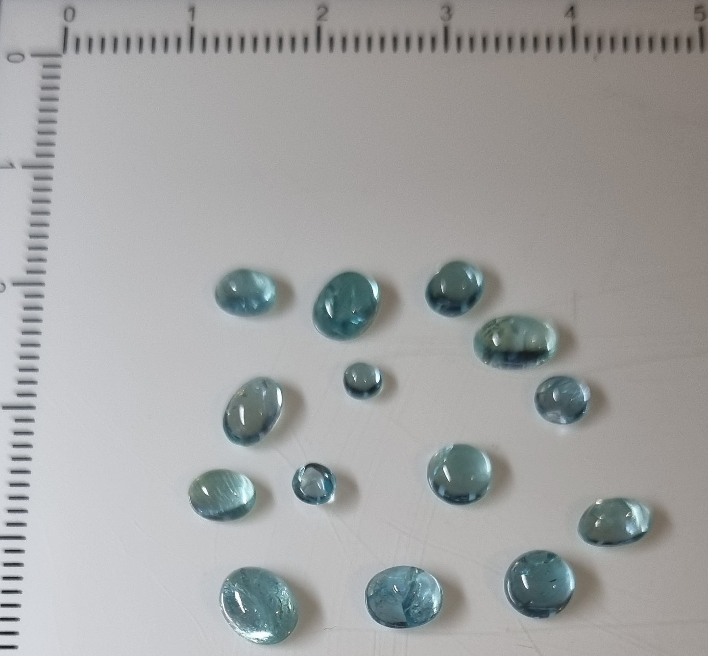 Apatites bleues 5.8 carats