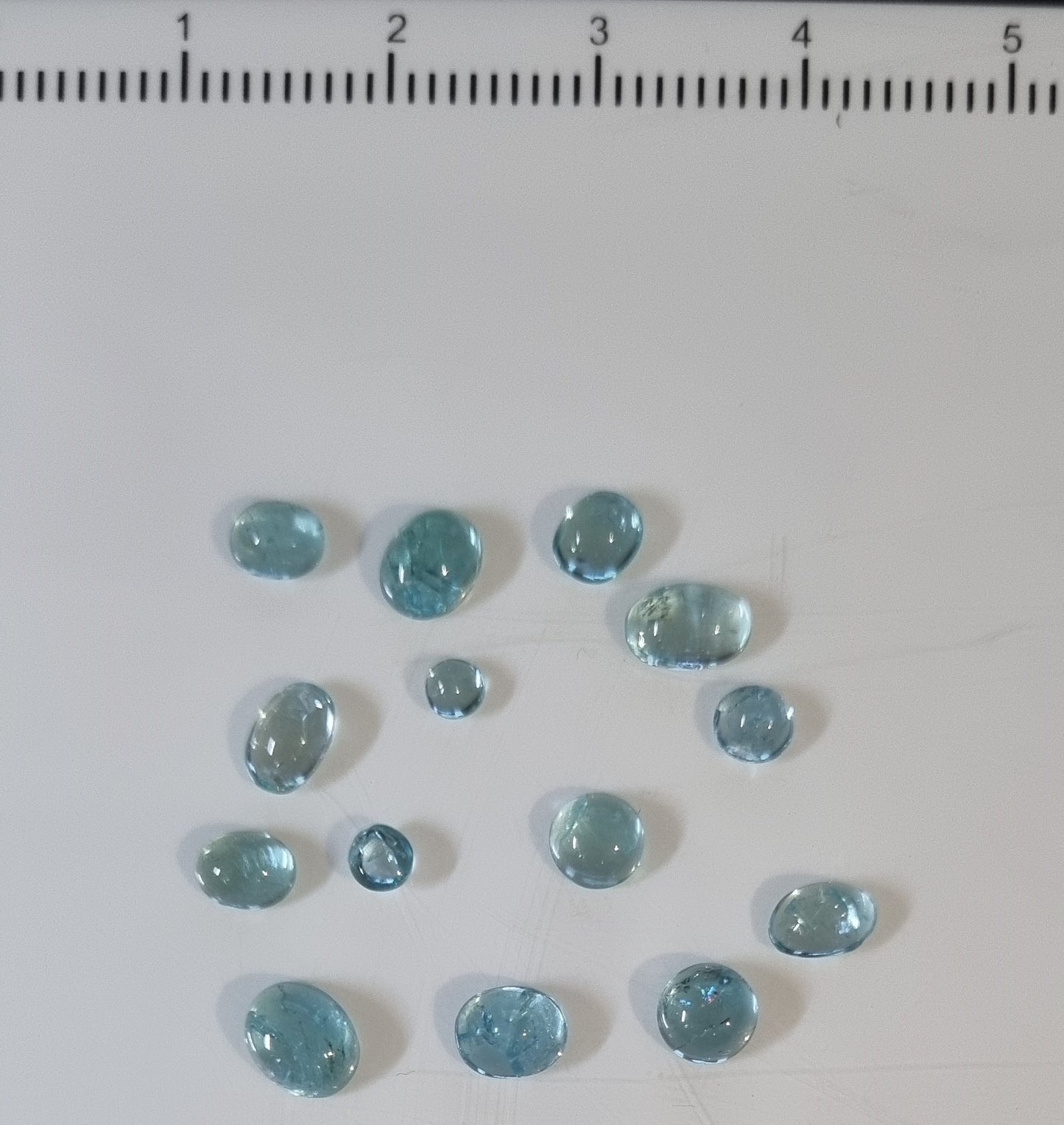 Apatites bleues 5.8 carats