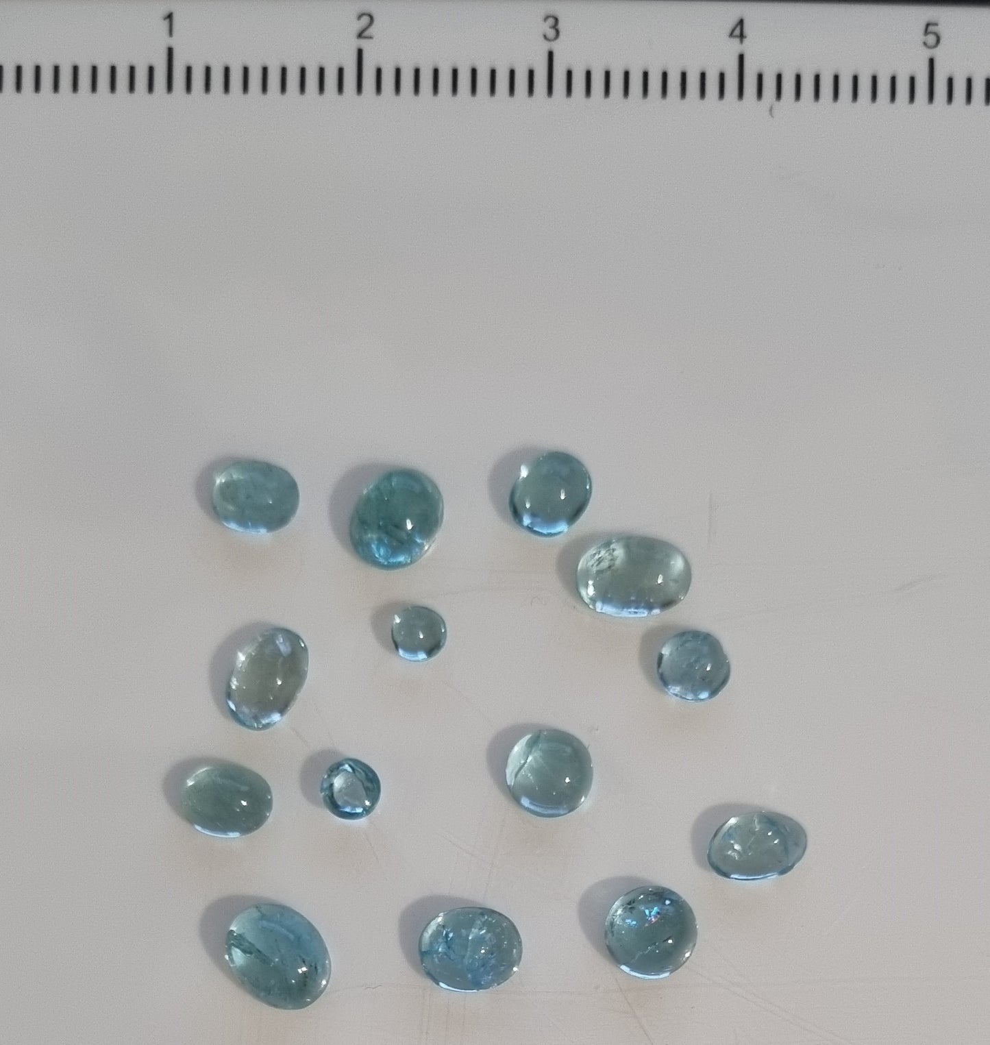 Apatites bleues 5.8 carats