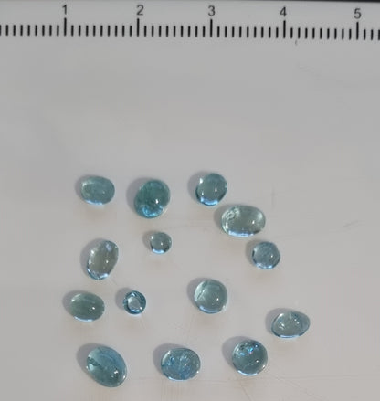 Apatites bleues 5.8 carats