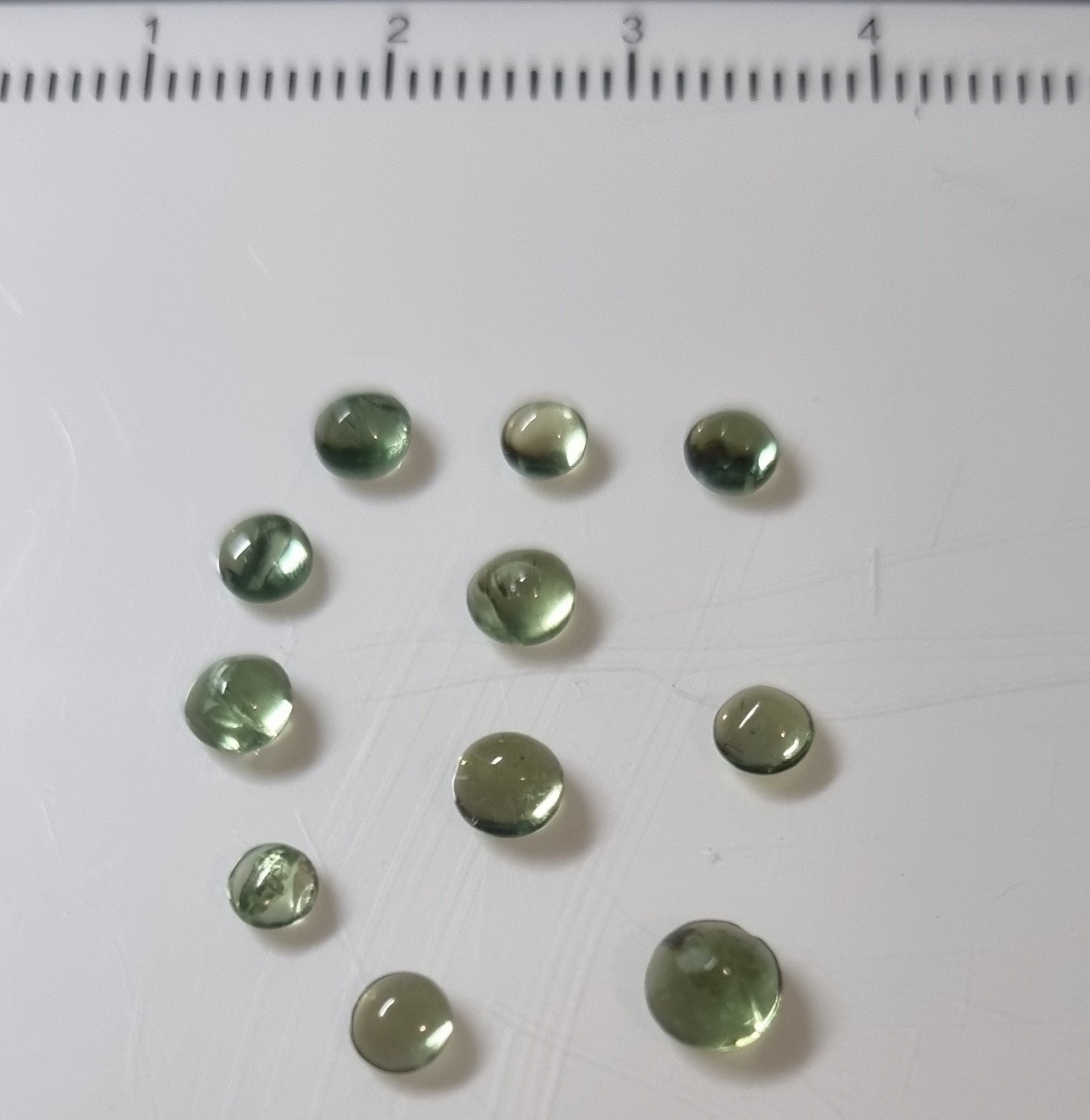 Apatites vertes 2.6 carats