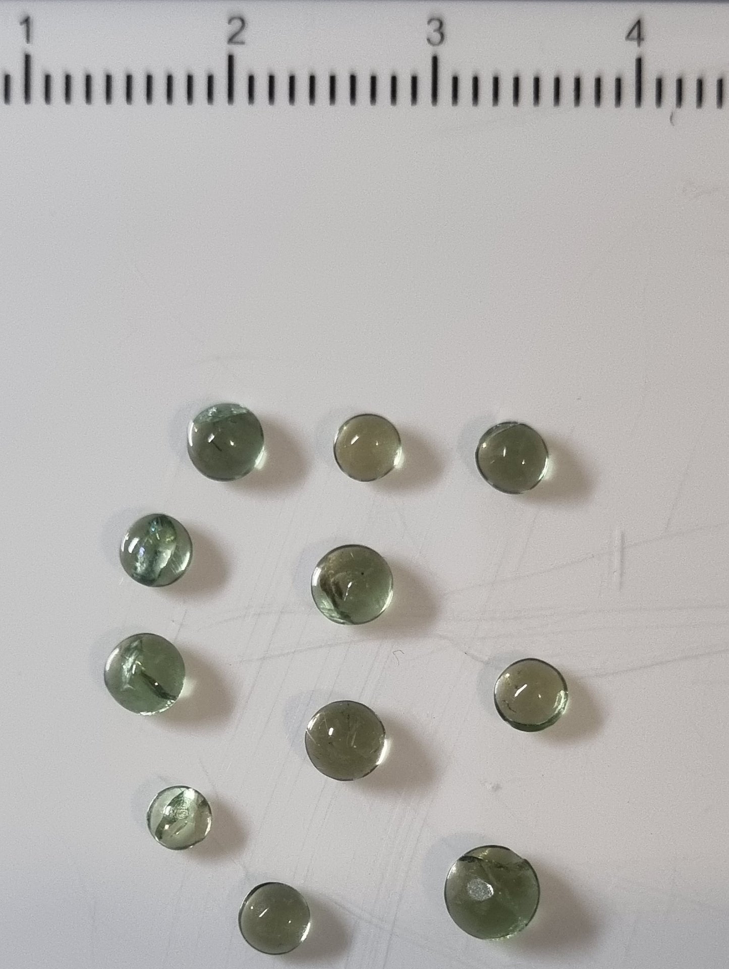 Apatites vertes 2.6 carats