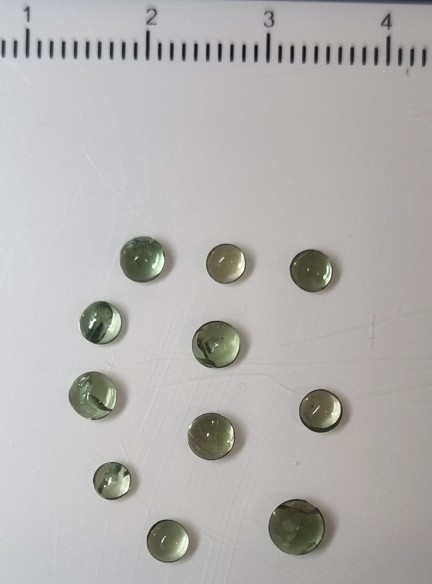 Apatites vertes 2.6 carats