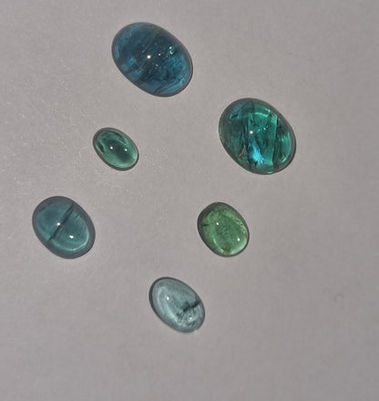 Tourmalines indigolites 12 carats