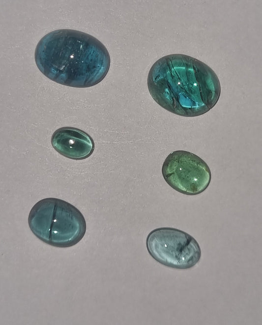 Tourmalines indigolites 12 carats