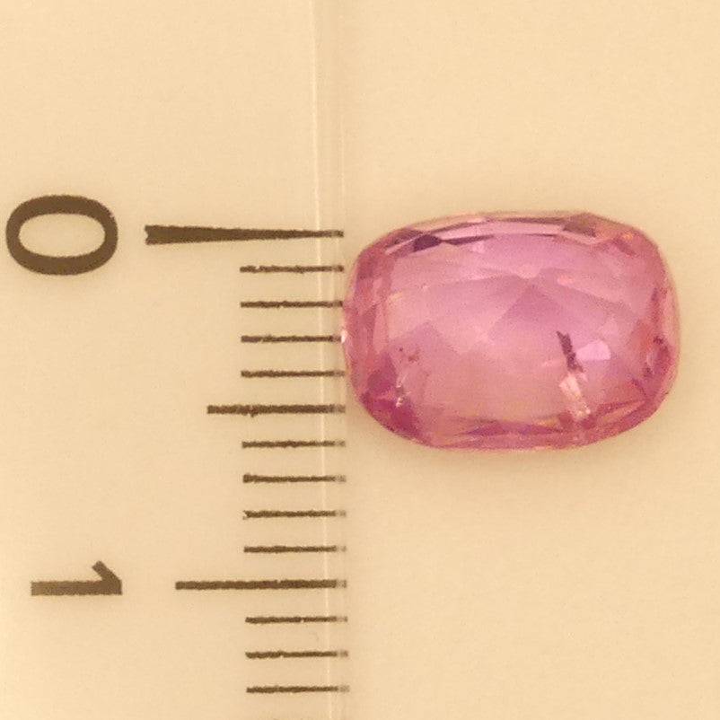 Saphir Padparadscha 3.14 carats
